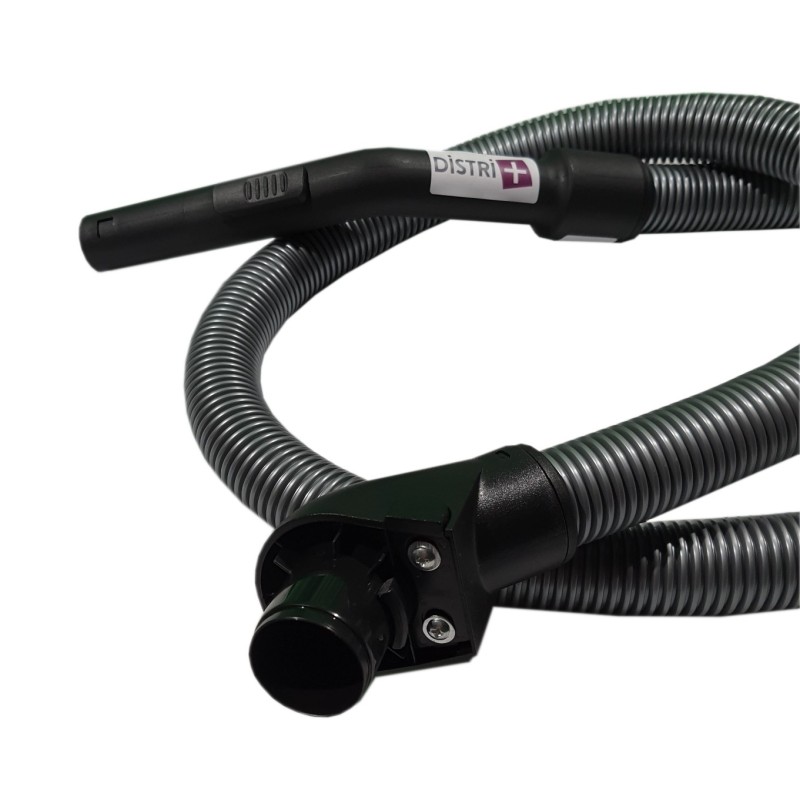 Flexible complet pour aspirateur compatible Miele S300 (Série), S400 (Série), S301i, S310i, S311i, S312i, S313i, S315i, etc. - Longueur : 1,8m - Diamètre : 35mm