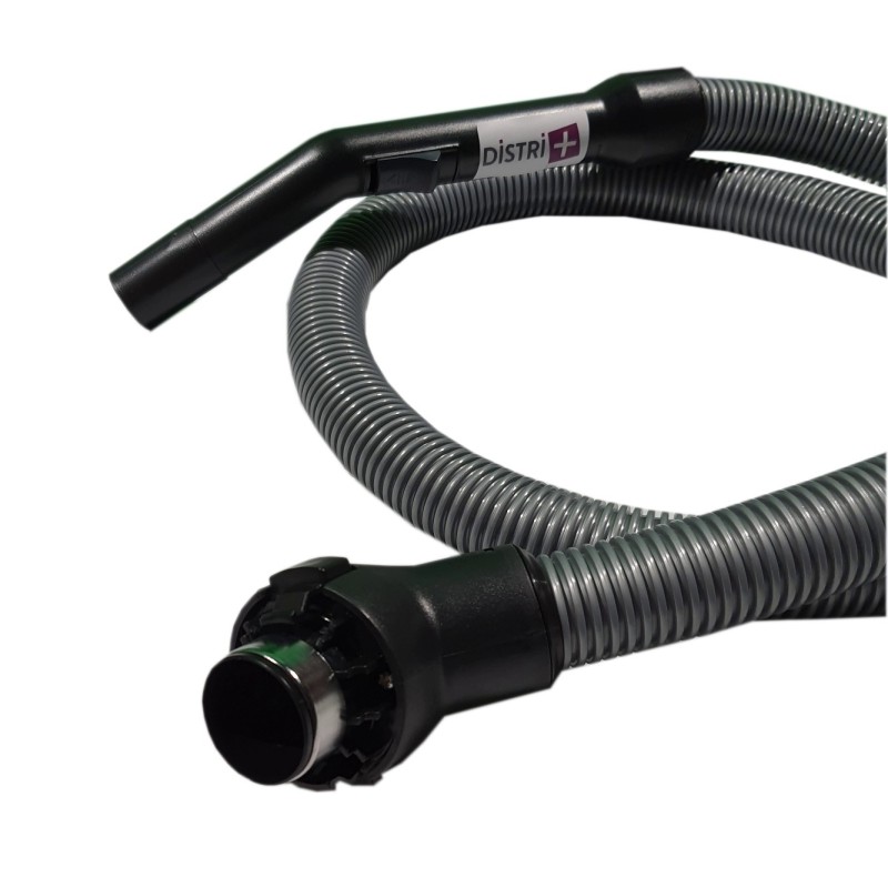 Flexible complet pour aspirateur compatible Miele S500 à S558 et S600 à S658 - Longueur : 1,8m - Diamètre : 35mm