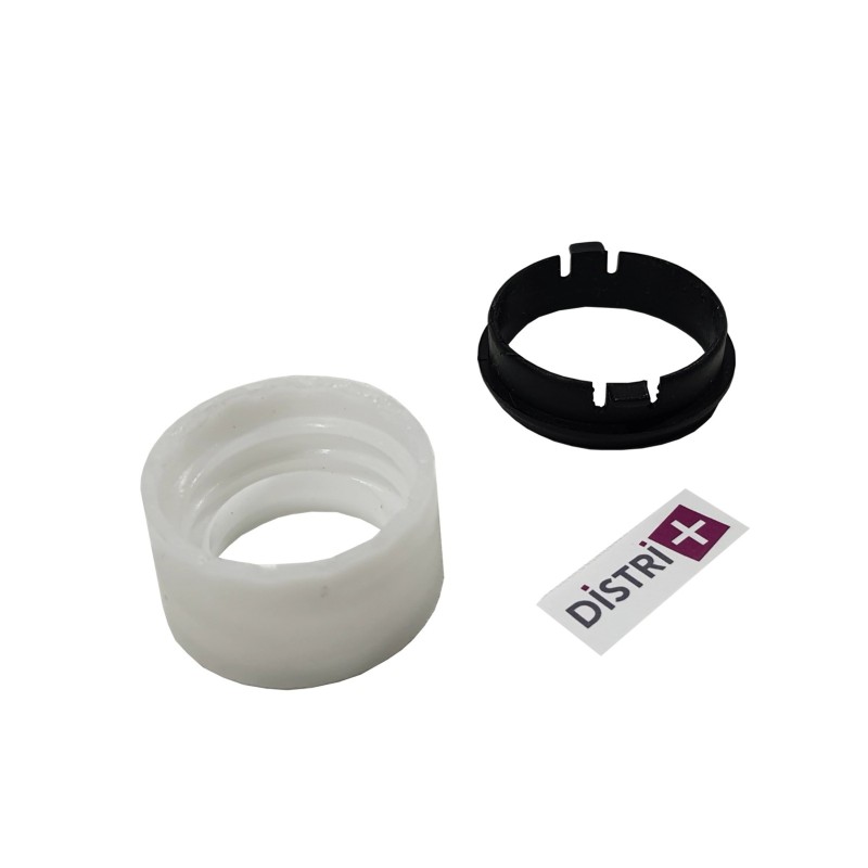Bague + clip pour flexible d apirateur diamètre 32mm intérieur