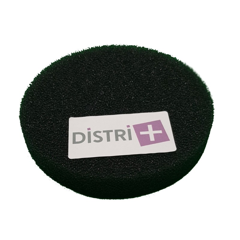 Filtre mousse rond D.130mm pour aspirateur Rowenta Artec 2, RO4111 à RO 4232, RS-RT2241. - Lot de 1 filtre