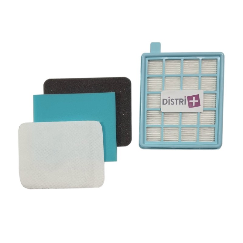 Filtre pour aspirateur compatible avec Philips - Powerpro Active : FC 8630, FC 8631,... Powerpro Compact : FC 8470, FC 8471,... Alternative pour philips origine : FC 8058/01