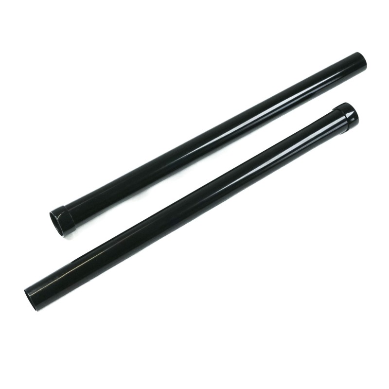 Lot de deux tubes en aluminium pour aspirateur - Diamètre : 32mm - Longueur 50cm