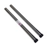 Lot de 2 tubes métal en acier chromé pour aspirateur - Diamètre : 35mm - Longueur 50cm