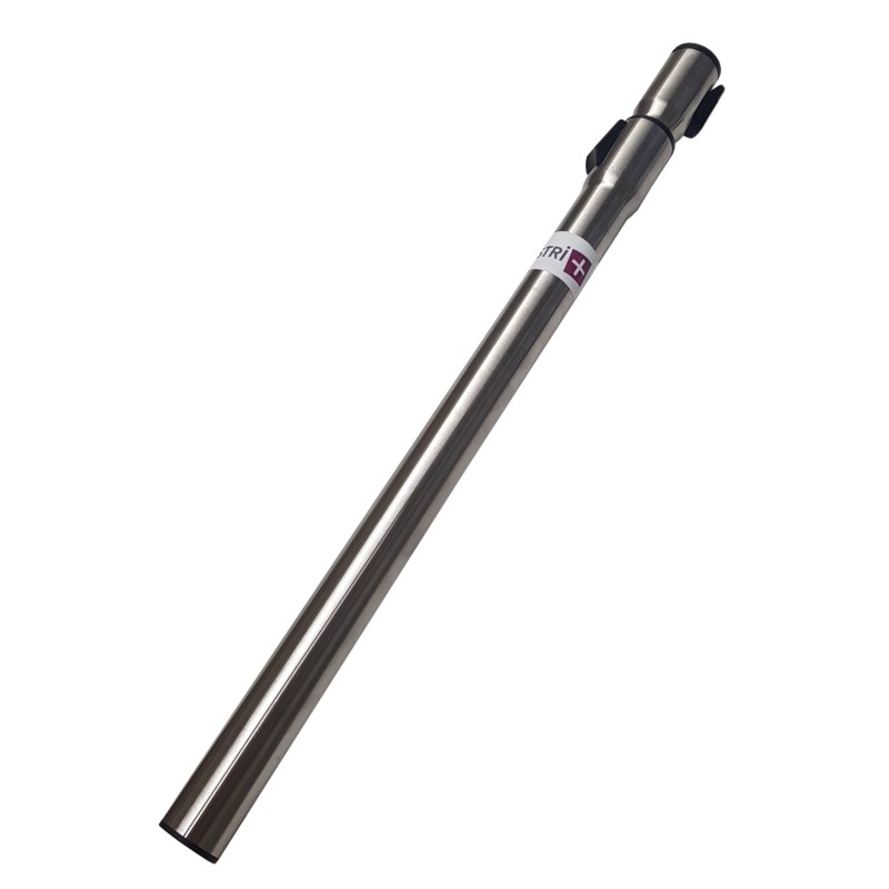 Tube telescopique métal en acier chromé pour aspirateur compatible avec  Miele 10275580 - Diamètre : 35mm - Longueur 60cm à 100cm