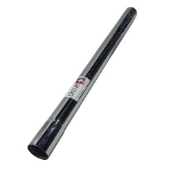 Tube métal en acier chromé pour aspirateur - Diamètre : 37mm - Longueur 50cm
