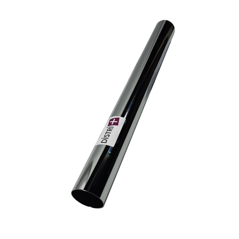 Tube métal en acier chromé pour aspirateur - Diamètre : 50mm - Longueur 50cm