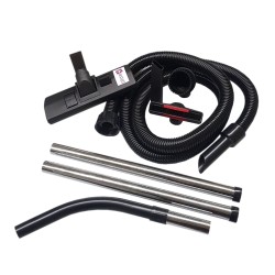 KIT ACCESSOIRE NUMATIC D.32MM
(1 FLEXIBLE + 1 COUDE + 2 TUBES + 1 COMBINE + 1 SUCEUR TRIANGULAIRE + 1 BROSSE RONDE + 1 SUCEUR PLAT)