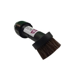 Brosse meuble ronde en crin de cheval universel pour aspirateur allant sur des tubes de diamètre 30 à 37mm - Largeur 8 CM