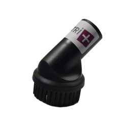 Brosse meuble ronde pour aspirateur allant sur des tubes de diamètre 32mm - Largeur 8cm