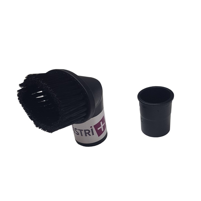 Brosse meuble ovale articulée universelle pour aspirateur allant sur des tubes de diamètre 32 ou 35 mm - Largeur 12cm
