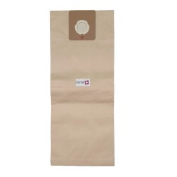 Sac aspirateur compatible avec Ghibli AS18 - Cleanfix : SW30, SW35, SW60 - Eurodec EPI 32 - Nilfisk : VL500-55, VL500-75. etc. - pochette de 10 sacs papier