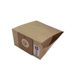 Sac aspirateur compatible avec Eurosteam dorsal 44168, 122AD, 127AD, 128AD, 129AD, 145AD - Taski Dorsalino, 8504190. etc. - La pochette de 10 sacs papier
