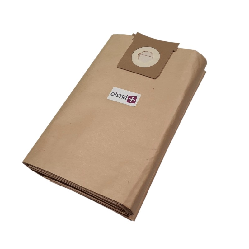 Sac aspirateur compatible avec Aquavac / Goblin PRO 100, PRO 200 PRO 300, GUSTY 30, HOBBY 11, HOBBY 22... - La pochette de 10 sacs papier