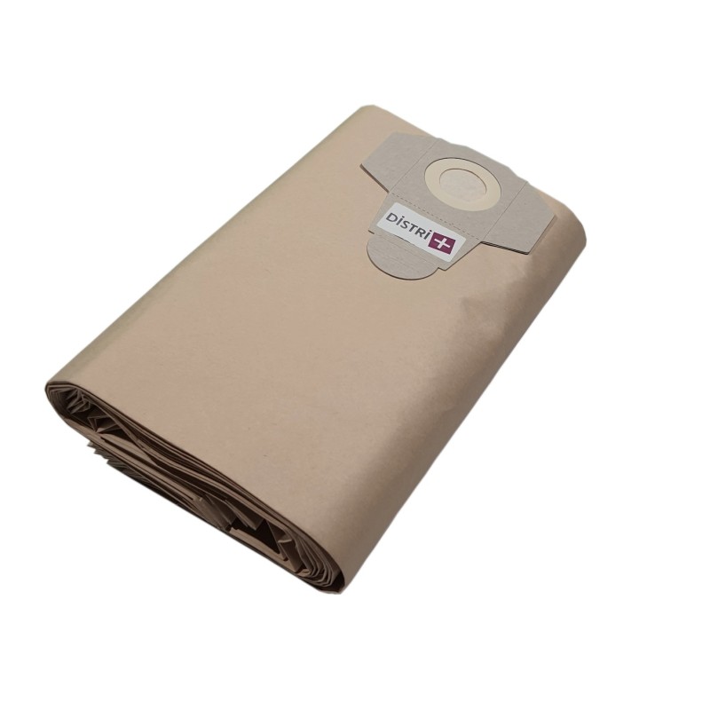 Sac aspirateur compatible avec Aquavac - Goblin Gusty 30, PRO350, HOBBY 33, HOBBY 36, HOBBY 44, SHERPA... - La pochette de 10 sacs papier
