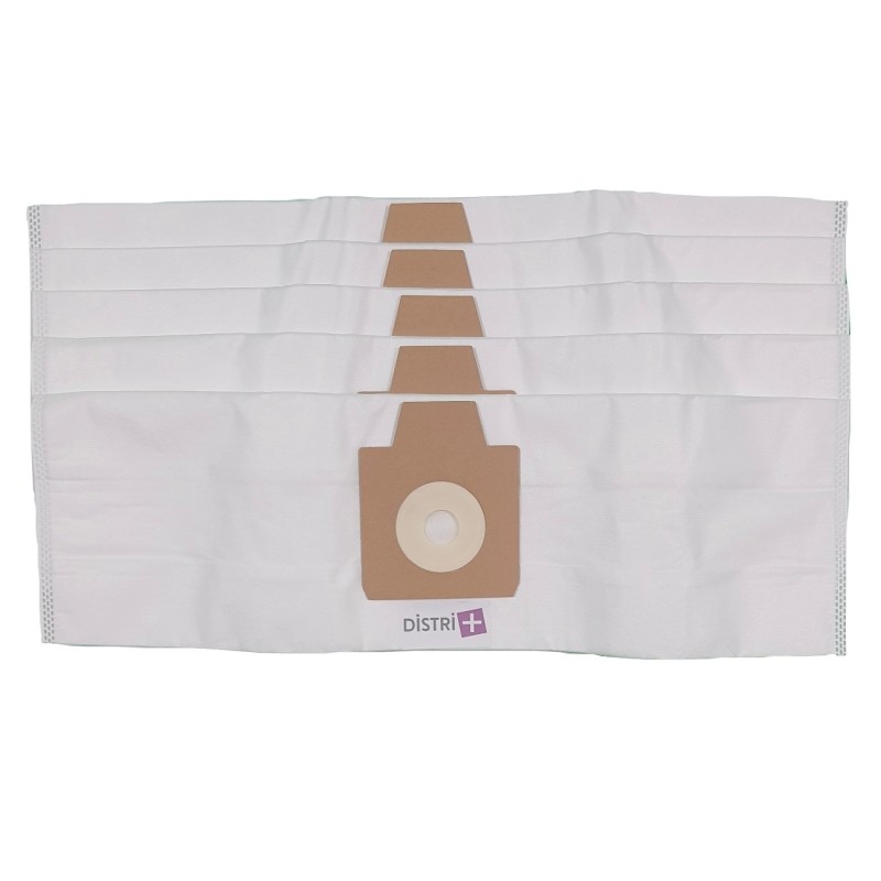 Sac aspirateur compatible avec Electrolux UZ932, UZ934, DP9000 - Nilfisk : GD932, GD934, GM110, GM130 - Karcher : T101, T111, T151. etc. - pochette de 5 sacs microfibre
