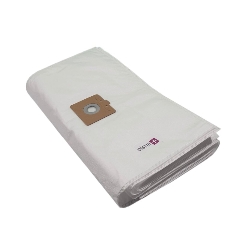 Sac aspirateur compatible avec Taski Bora 12, Vacumat 12, Vento 15 - Cleanfix SW20, SW21... - La pochette de 10 sacs microfibre