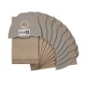 Sac aspirateur compatible avec Electrolux UZ964, Belt vacuum XP, UZ964 Ergoclean, Hip Vac, UZ964 Servac - Nilfisk UZ964. etc. - pochette de 10 sacs papier