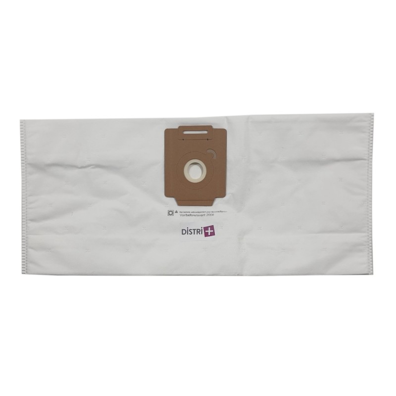 Sac aspirateur compatible avec Wetrok 42630, 42633, Monovac 9, Monova 9+, Monovac 11, Monovac 11+... - La pochette de 10 sacs microfibre