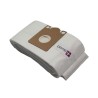 Sac aspirateur compatible avec Alto D100 - Floorpull Melody - Nilfisk : Viking, D10, GD110, 140800720, 1407727000, 1407728000. etc. - pochette de 5 sacs microfibre