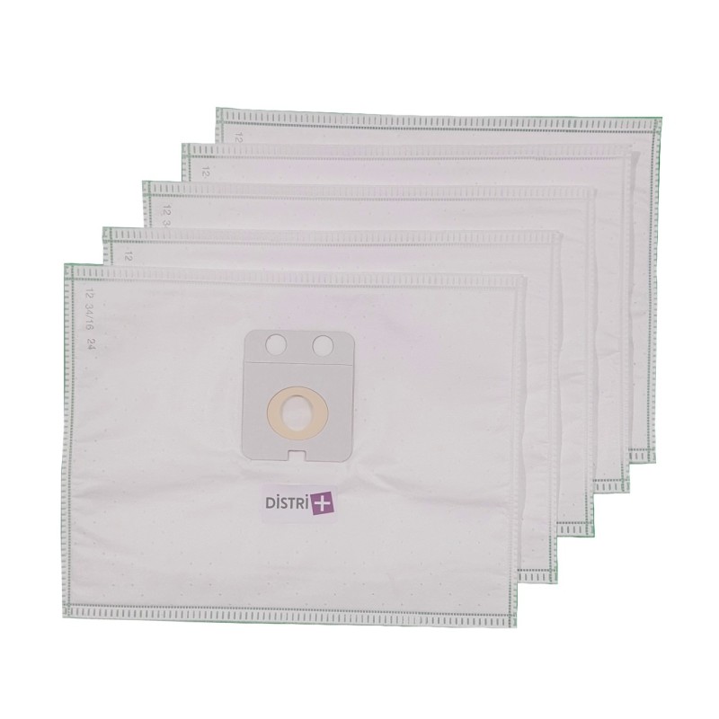 Sac aspirateur compatible avec Nilfisk Backuum, Dorsal, alternative pour référence d origine 22198000 - Vermop 7410 - pochette de 5 sacs microfibre
