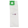 Sac aspirateur compatible avec ARGOS TS31, TS37 - SEBO X1 à X5, XP1 à XP3, 370, 470, C1 à C3 - ... - La pochette de 5 sacs microfibre