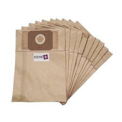 Sac aspirateur compatible avec Karcher T171 - La pochette de 10 sacs papier