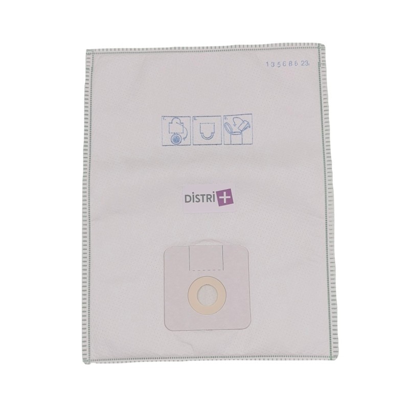Sac aspirateur compatible avec CLEANFIX : RS 05, RS 07 - COLUMBUS : RS 27, ST11, ST7, T7 - SPRINTUS : T 11 LORITO -pochette de 10 sacs microfibre