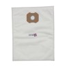 Sac aspirateur compatible avec HITACHI : CV 200, CV 200 P, CV 250 PI, CV 300, CV 300 P, CV400P - IGEFA : VC 8 - La pochette de 5 sacs microfibre