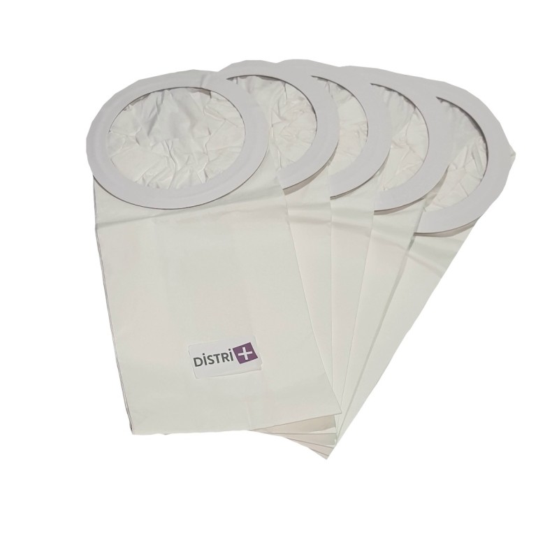 Sac aspirateur compatible avec Nilfisk GD10 - alternative réf Nilfisk 1471097500 - La pochette de 5 sacs papier