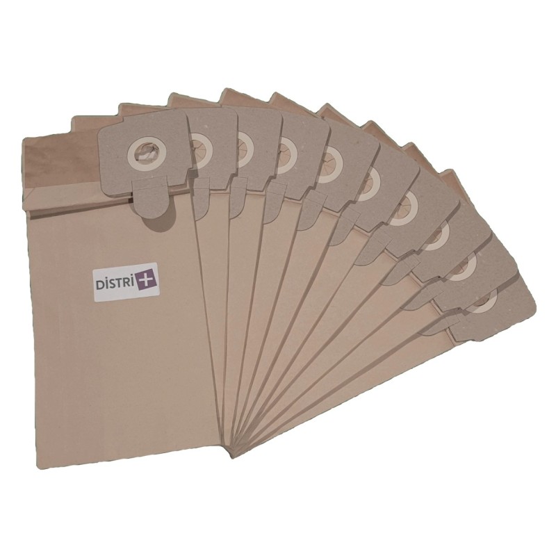 Sac aspirateur compatible avec KARCHER : 6.904-305.0, CV 30/1, CV 38/1, CV 38/2, CV 48/2 - La pochette de 10 sacs