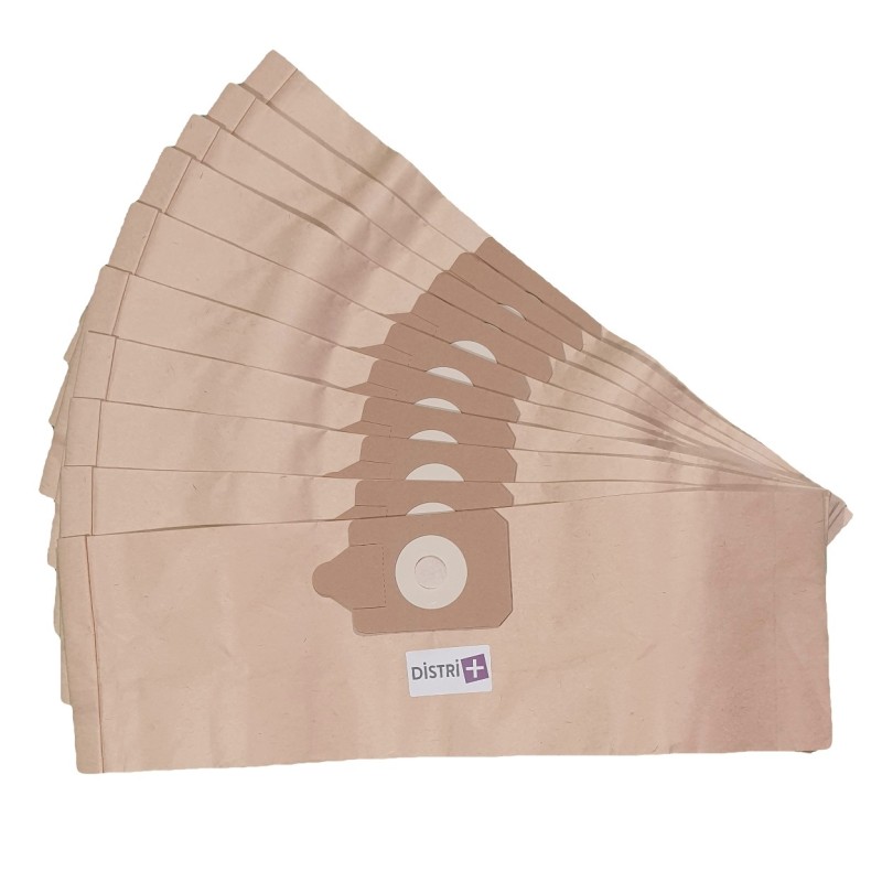 Sac aspirateur compatible avec Viper Eco 15 VA66021P10 - pochette de 10 sacs papier