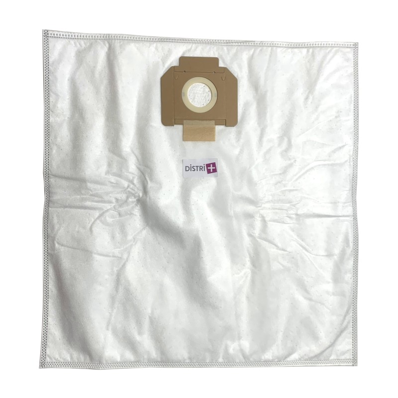 Sac aspirateur compatible avec NILFISK VAC, WD150, WD175, WD245, WD250, WD260, WD275, 302004000 - La Pochette de 5 Sacs Microfibre