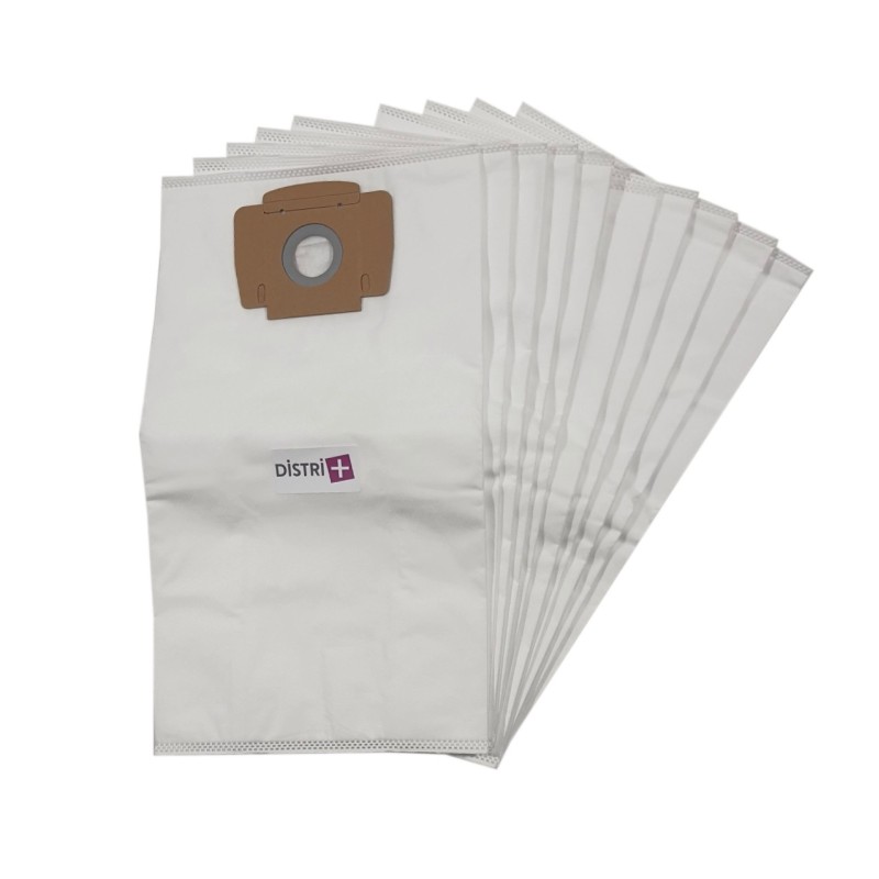 Sac aspirateur compatible avec Taski Aero 8, Aero 15 - alternative pour réf Taski 7524288 - La pochette de 10 sacs microfibre