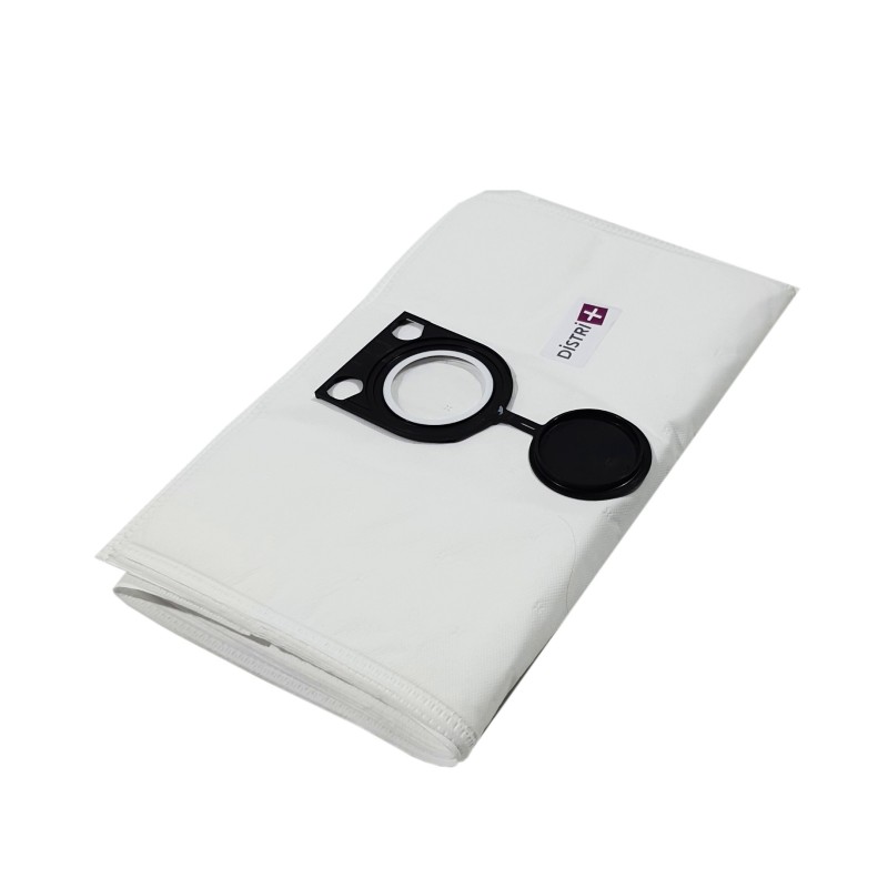 Sac aspirateur compatible avec Starmix FBV25, FBV35 / Bosch GAS25 / AEG RSE 1400. - La pochette de 5 sacs microfibre