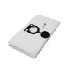 Sac aspirateur compatible avec Starmix FBV25, FBV35 / Bosch GAS25 / AEG RSE 1400. - La pochette de 5 sacs microfibre