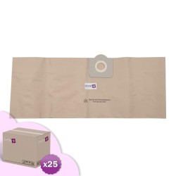 Sac aspirateur compatible avec ICA/IPC/SOTECO : G27EP, GP1/27, SA338 - Rowenta Vorace RU30, RU31, RU33.. - Carton de 25 pochettes de 5 sacs papier
