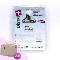 Filtre universel anti-graisse pour hotte à découper à la taille - 114 x 47cm - Carton de 10 Filtres