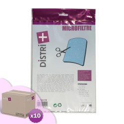 Microfiltre/Filtre universel pour aspirateur à découper - La planche de 250x 200x2mm - Carton de 10 microfiltres