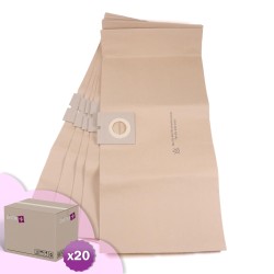 Sac aspirateur compatible avec Karcher : NT 27/1, NT 38/1, NT20/1 ME CLASSIC, 6.904-290.0, 69042900, etc. - Carton de 20 pochettes de 5 sacs papier