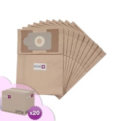 Sac aspirateur compatible avec Numatic Nupro 180, NUV180, Henry, NVM1B. - Carton de 20 pochettes de 10 sacs papier