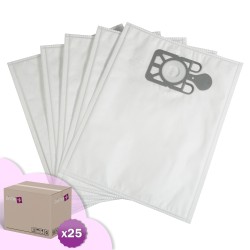 Sac aspirateur compatible avec Numatic Nupro 180, NUV180, Henry, NVM1B. - Carton de 25 pochettes de 5 sacs microfibre