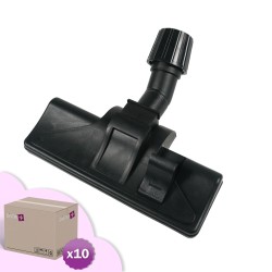 Brosse combinée universelle à roulettes pour aspirateurs allant sur des tubes de diamètre 30 à 37mm - Carton de 10 combinées