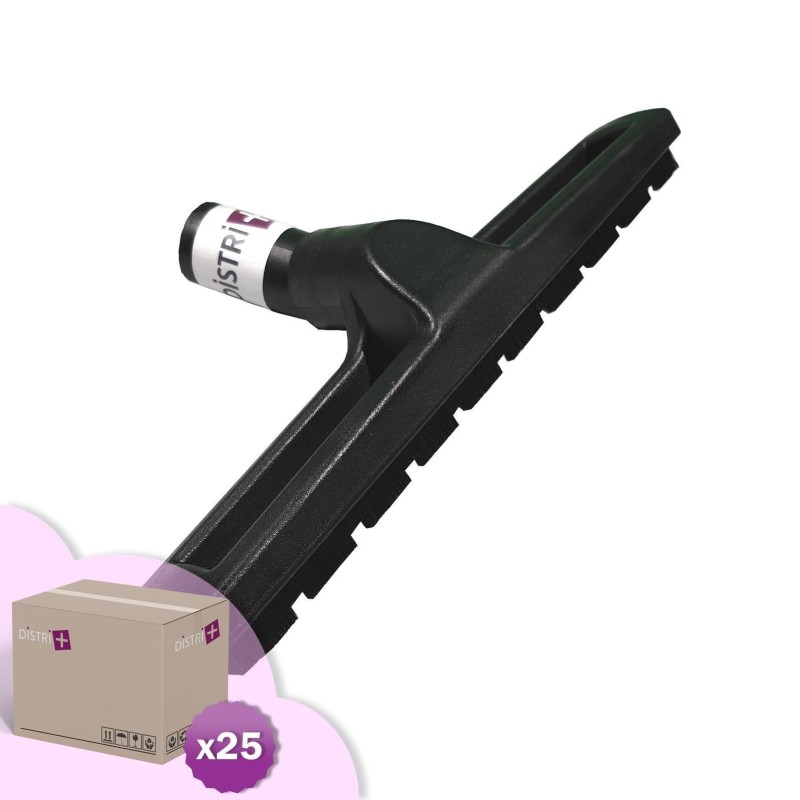 Suceur poussières à roulettes pour aspirateur allant sur des tubes de diamètre 32mm - Largeur brosse : 30cm - Carton de 25 suceurs