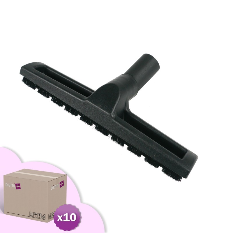 Suceur poussières à roulettes WESSEL-WERK pour aspirateur allant sur des tubes de diamètre 32mm - Largeur brosse : 30cm - Carton de 10 suceurs