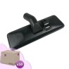 Brosse combinée avec bandes pare chocs WESSEL WERK pour aspirateurs allant sur des tubes de diamètre 32mm - Largeur 30cm - Carton de 10 brosses