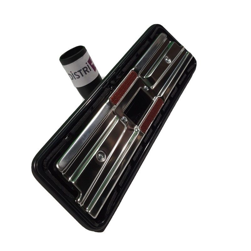 Brosse combinée avec bandes pare chocs WESSEL WERK pour aspirateurs allant sur des tubes de diamètre 32mm - Largeur 30cm - Carton de 10 brosses