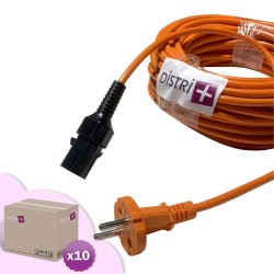 Câble pour aspirateurs Nilfisk/Alto GM80, GM90, GM100, GS80, VP300, Saltix 10, Sprint, VP600 - Soremap S12 - Tennant V6. - Carton de 10 câbles