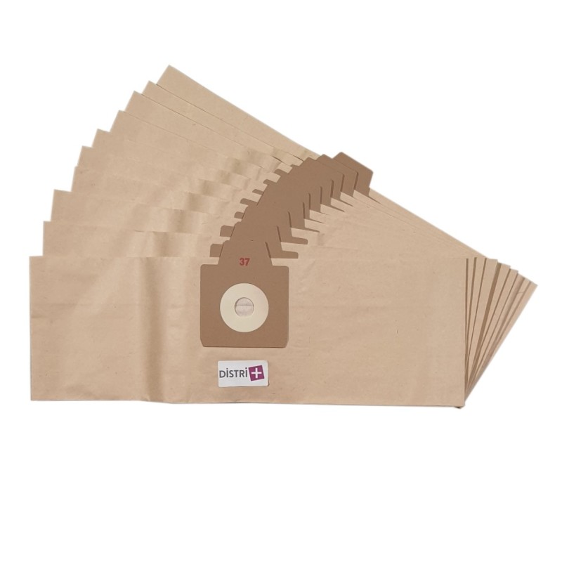 Sac aspirateur compatible avec Electrolux UZ932, UZ934, DP9000 - Nilfisk : GD932, GD934, GM110, GM130 - Karcher : T101, T111, T151. etc. - Carton de 15 pochettes de 10 sacs papier