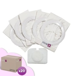 Sac aspirateur compatible avec Nilfisk GD5, Adgility 6XP, BACK VAC 6 - Progress Quattervac. - Carton de 20 pochettes de 5 sacs papier