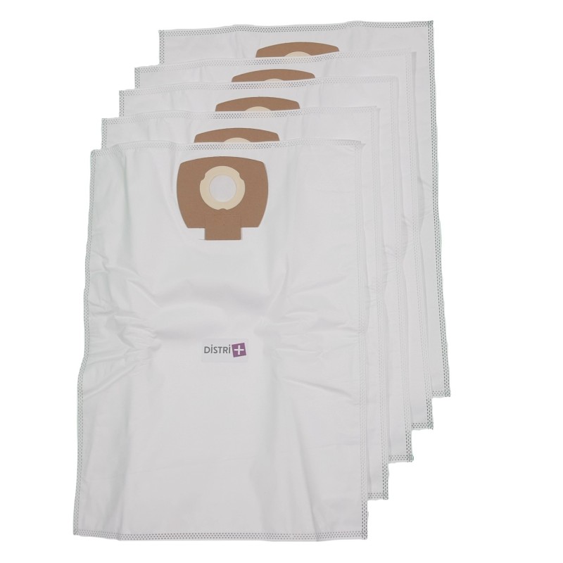 Sac aspirateur compatible avec Nilfisk ALTO AERO 20-11, 20-21, 26-21, 25-21, 26-01. - alternative réf Nilfisk 302002404 - Carton de 10 pochettes de 5 sacs microfibre